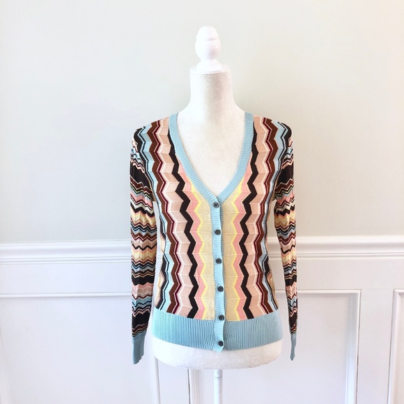 missoni zig zag cardigan